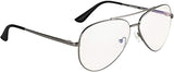 Gunnar Optiks Gaming Glasses | Blue Light Blocking Glasses | Maverick/Gunmetal by Gunnar | 35% Blue Light Protection, 100% UV Light, Anti-Reflective To Protect & Reduce Eye Strain & Dryness Clear Lens Clear Lens