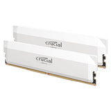 Crucial Pro DDR5 RAM 32GB Kit (2x16GB) CL36 6000MHz, Overclocking Desktop Gaming Memory, Intel XMP 3.0 & AMD Expo Compatible – White CP2K16G60C36U5W 32GB Kit (2x16GB) White