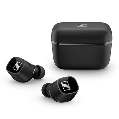 Sennheiser CX 400BT True Wireless Earbuds - Bluetooth In-Ear Headphones for Music and Calls - with Long-Lasting Battery Life and Customizable Touch Controls, black