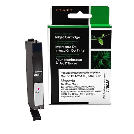 Imaging Replacement High Yield Ink Cartridge Replacement for Canon CLI-251XL, Magenta