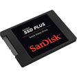 SanDisk SSD Plus 480GB Internal SSD - SATA III 6 Gb/s, 2.5/7mm - SDSSDA-480G-G26