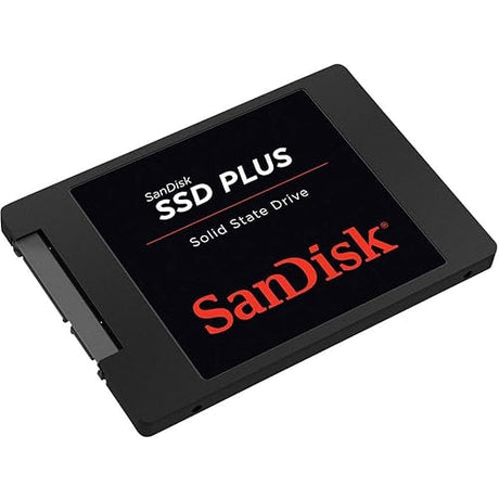 SanDisk SSD Plus 480GB Internal SSD - SATA III 6 Gb/s, 2.5/7mm - SDSSDA-480G-G26