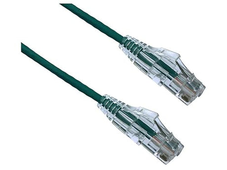 Axiom BENDnFLEX Ultra-Thin - Patch Cable - RJ-45 (M) to RJ-45 (M) - 10 ft - UTP - CAT 6 - snagless - Green