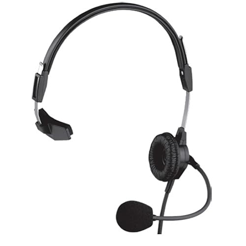 Telex PH-88R Lightweight Single Sided Headset for RTS, 150Hz-4kHz Frequency Range