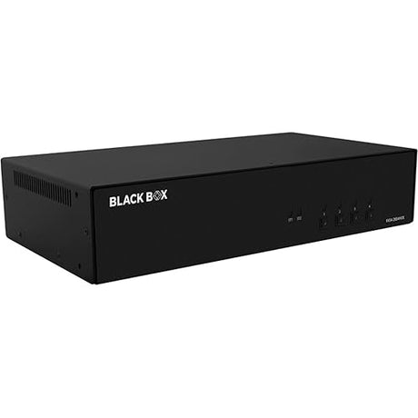 Black Box Network Services KVS4-2004HVX Secure Kvm Switch - 4-port Dual-monitor Flexport Hdmi/displayport Cac Taa