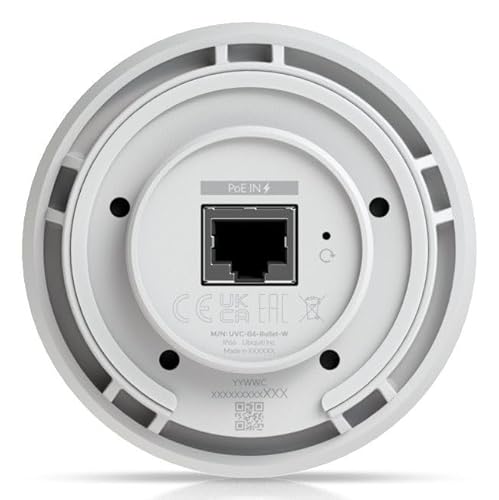Ubiquiti G6 8 Megapixel 4K Network Camera - Color - Bullet - White