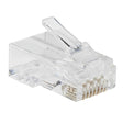Tripp Lite Ca6 RJ45 Pass-Through UTP Modular Plug 100 Pack (N232-100-UTP) UTP 100-Pack