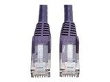 Tripp Lite 14ft Cat6 Patch Cable Mm Purple Gigabit Molded Snagless Pvc Rj45