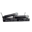 Shure SLXD24D/SM58 Dual Channel Digital Wireless Microphone System - Includes Two SLXD2 Handheld Transmitters with SM58 Vocal Mic Capsules, SLXD4D Rack Mount Receiver | H55 Band (SLXD24D/SM58-H55)