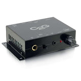 C2G 40914 Compact Amplifier with External Volume Control, TAA Compliant 30W