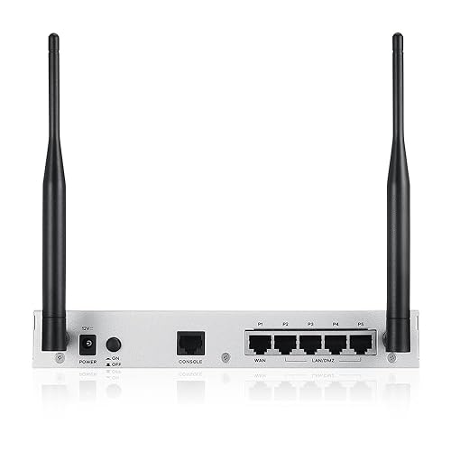 Zyxel VPN Firewall 350 Mbps VPN Speed | 10-User Recommendation | 2 Gigabit LAN Ports, GIGabit WAN Port, IPv6 Support, Advanced Security Features