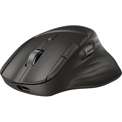 HP Ultra-Fast-Scroll Wireless Mouse 785M (B8YX4AA) - Multi Surface - Wireless - 32.81 ft - Bluetooth/Radio Frequency - 2.40 GHz - Rechargeable - Black - USB Type A - 6000 dpi - Scroll Wheel - 6 Button
