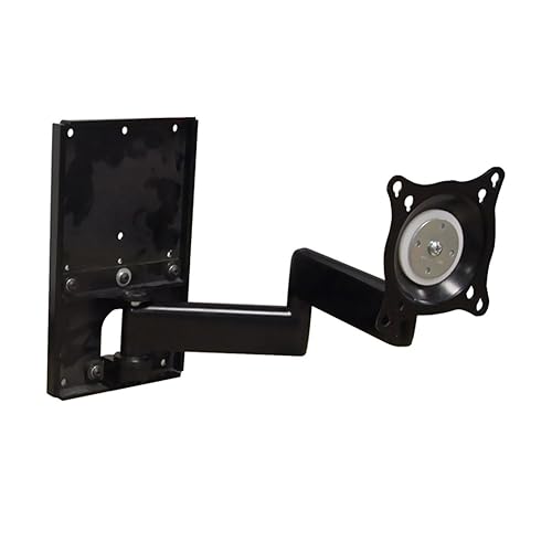 Dual Arm Steel Stud Black