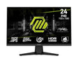 MSI MAG 244F, 24 Gaming Monitor, 1920 x1080 (FHD), Rapid IPS, 200Hz, 0.5ms, FreeSync Premium, HDR Ready, AI Vision, HDMI, Displayport, Tilt, Black