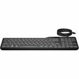 HP 405 Multi-Device Backlit Wired Keyboard (7N7C1UT) - Cable Connectivity - USB Type C, USB Type A Interface - LED - 20 Microphone Mute, Emoji, Language Switch Hot Key(s) - Windows 11, Windows 10, mac