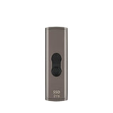 Transcend 2TB ESD330C, External Solild State Drive, Portable SSD, Compatible w/iPhone 4K ProRes, Retractable Connector, Miniature Portable SSD, Up to 1050 MB/s,Type C - TS2TESD330C