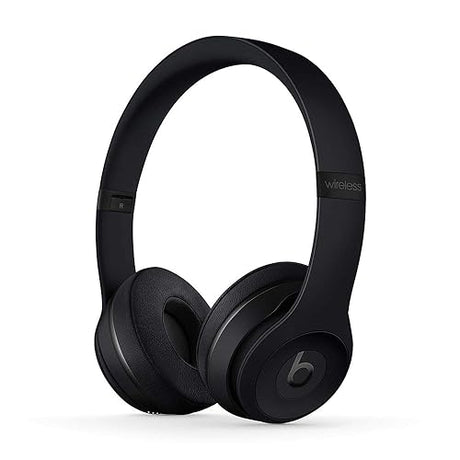 Beats Solo3 Wireless On-Ear Headphones - Apple W1 Headphone Chip, Class 1 Bluetooth, 40 Hours of Listening Time, Built-in Microphone - Black (Latest Model) Black Solo3 Without AppleCare+