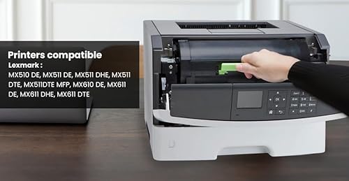 EcoTone Toner Cartridge - Remanufactured for Lexmark 60F1X00 / 601X - Black