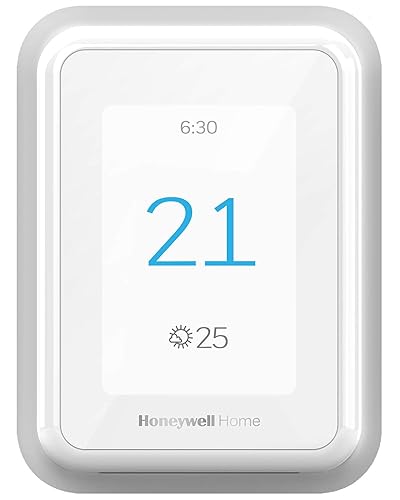 Honeywell Home T9 Wi-Fi Smart Thermostat RCHT9510WF, Smart Room Sensor Ready, Touchscreen Display, Alexa and Google Assist, C-Wire Required