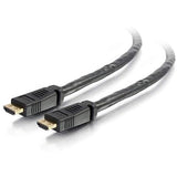 C2G HDMI Cable, 4K, High Speed HDMI Cable, 60Hz, CL2P-Plenum Rated, 15 Feet (4.57 Meters), Black, Cables to Go 42528