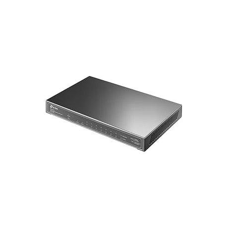 TP-Link 8 Port Gigabit PoE Switch | 8 PoE+ Ports @63W, w/ 1 Uplink Gigabit Port + 1 SFP Slot | Desktop/Wall-Mount | Plug & Play | Limited Lifetime Protection | Traffic Optimization (TL-SG1210P) 10 Port w/8 PoE+ Port Unmanaged