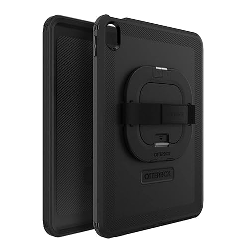 OtterBox DEFENDER FOR BUSINESS W/ KICKSTAND/HANDSTRAP for iPad 10th Gen (ONLY) - BLACK (Non-Retail Packaging) Defender For Business Kickstand/Handstrap