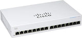 Cisco Business CBS110-16T-D Unmanaged Switch | 16 Port GE | Limited Lifetime Protection (CBS110-16T-D) 16-port GE