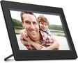 Aluratek 10 LCD Digital Photo Frame w/4GB Built-in Mem & USB SD/SDHC Support (ADMPF310F) Black 10 Inch