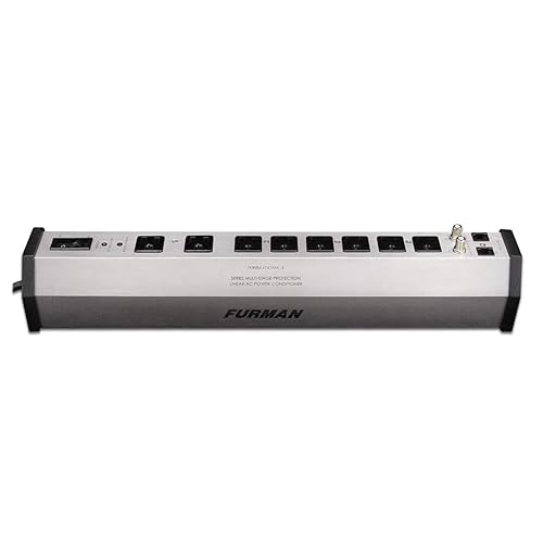 Furman PST-8 SMP EVS LiFT 15-Amp Aluminum Chassis 8-Outlet Cable and Telco Protection Advanced Level Power Conditioning