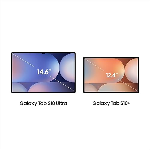 Samsung Galaxy Tab S10 Ultra (1TB+16GB RAM), Galaxy AI, 14.6 Dynamic AMOLED 2X (Vision Booster) 120Hz Display, S-Pen, IP68, Android Tablet, WiFi-7 - Silver (CAD Version & Warranty)