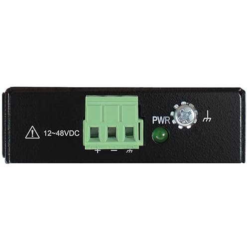 Tripp Lite Industrial 5 Port Ethernet Network Switch 10/100 Mbps -40° to 167°F Temperature Range Unmanaged Splitter TAA Compliant DIN Mount (NFI-U05)