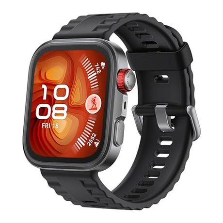 HUAWEI Watch FIT4 Pro Smart Watch, 1.82 Sapphire Screen & Titanium Alloy Bezel, GPS for Outdoor Enthusiasts, Emotional Wellbeing Assistant, up to 10-Day Battery Life, iOS & Android Compatible, Black Black FIT 4 Pro