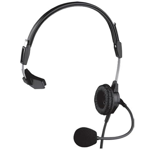 Telex PH-88R Lightweight Single Sided Headset for RTS, 150Hz-4kHz Frequency Range