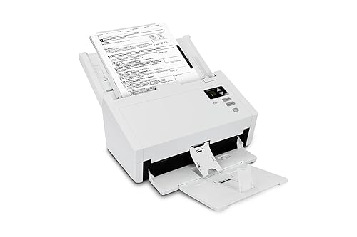Xerox D50 duplex document scanner for PC and Mac, 120-page ADF, 70 ppm @ 200 dpi, Visioneer & ABBYY software included, 3-year warranty