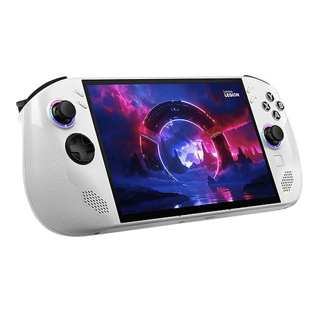Lenovo Legion Go S 8 Handheld Gaming Console (White) – AMD Ryzen Z1 Extreme (3.30 GHz up to 5.10 GHz) – 32 GB LPDDR5x-7500 – 1 TB SSD – 120 Hz WUXGA (1920×1200) Touch Display – Windows 11 Home.