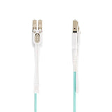 StarTech.com 8m (26.2ft) LC (UPC) OM4 Multimode Fiber Optic Cable, 50/125, 100G, Low Insertion Loss, LSZH Fiber Jumper Cord