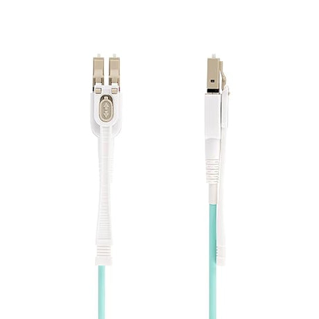 StarTech.com 8m (26.2ft) LC (UPC) OM4 Multimode Fiber Optic Cable, 50/125, 100G, Low Insertion Loss, LSZH Fiber Jumper Cord