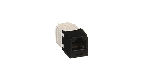 Panduit Mini-Com TX6 Plus Giga-Channel Cat6 Jack, Black CJ688TGBL