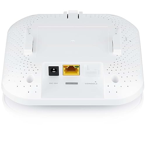 Zyxel True WiFi6 AX1800 Wireless Access Point (802.11ax Dual Band), 1,77Gbps with ODFMA and Dual 2x2 MU-MIMO Antenna, Manageable via Nebula APP/Cloud or Standalone [NWA50AX]