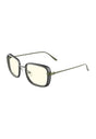 Fallout GUNNAR Gaming, Computer, Blue Light Blocking Glasses – Exclusive Vault 33 Glasses – Patented Lens Technology Gunmetal/Olive Clear