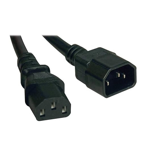 Tripp Lite Computer Power Extension Cord 13A, 16AWG (IEC-320-C14 to IEC-320-C13) 4-ft.(P004-004-13A)