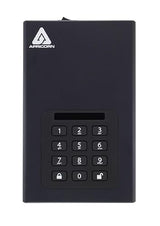 Apricorn Aegis Padlock 2 TB DT 256-bit Encrypted USB 3.0 Hard Drive (ADT-3PL256-2000 ) 2TB