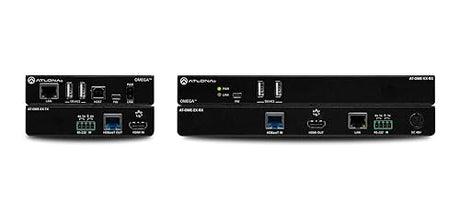 Atlona at-OME-EX-KIT HDMI Extender (Transmitter/Receiver) with USB/Control and PoE