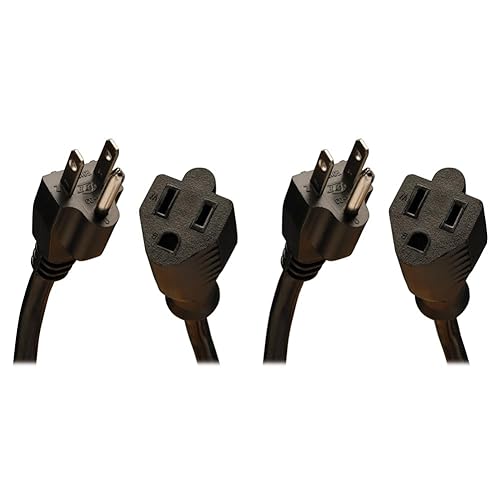 Tripp Lite 25ft Power Cord Extension Cable 5-15p To 5-15r 10a 18awg