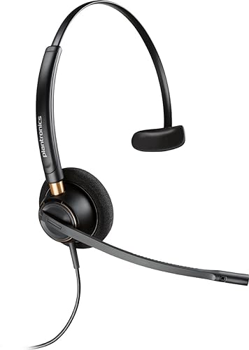 PLANTRONICS Over The Head Headphone, (203191-01),Black