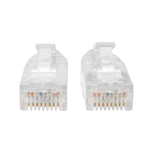 Tripp Lite Cat6 Gigabit Patch Cable Snagless UTP RJ45 Molded Slim Gray 10'(N201-S10-GY) Gray 10 ft.