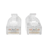 Tripp Lite Cat6 Gigabit Patch Cable Snagless UTP RJ45 Molded Slim Gray 10'(N201-S10-GY) Gray 10 ft.