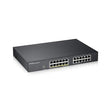 Zyxel 24-Port PoE Gigabit Switch | Smart-Managed | 12x PoE+ @130W | Rackmount [GS1900-24EP] 24-Port | 12x POE+ 130W