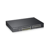 Zyxel 24-Port PoE Gigabit Switch | Smart-Managed | 12x PoE+ @130W | Rackmount [GS1900-24EP] 24-Port | 12x POE+ 130W