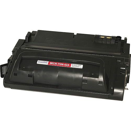 MICRTHN42A MICR Toner Cartridge for HP Laserjet 4240, 4250, 4350 Series Intelligent Printers, Black